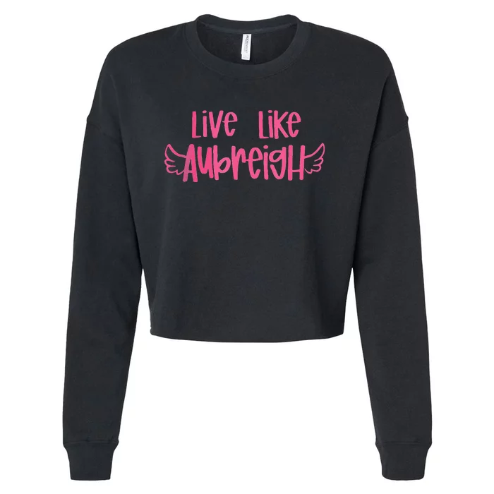 Live Like Aubreigh Gift Cropped Pullover Crew