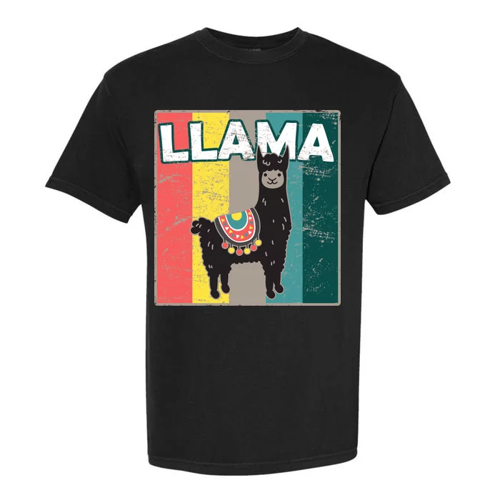 Llama Retro Garment-Dyed Heavyweight T-Shirt