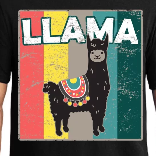 Llama Retro Pajama Set