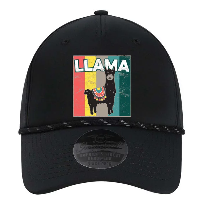 Llama Retro Performance The Dyno Cap