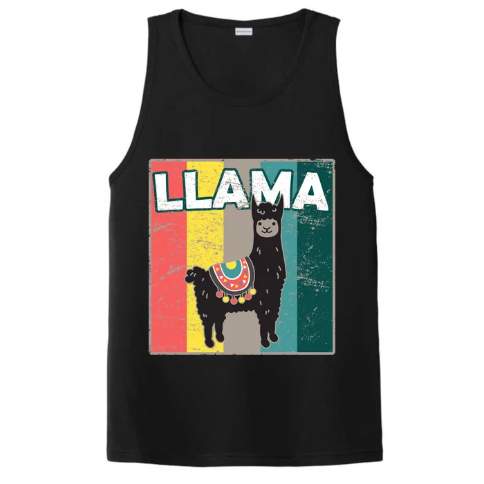 Llama Retro Performance Tank