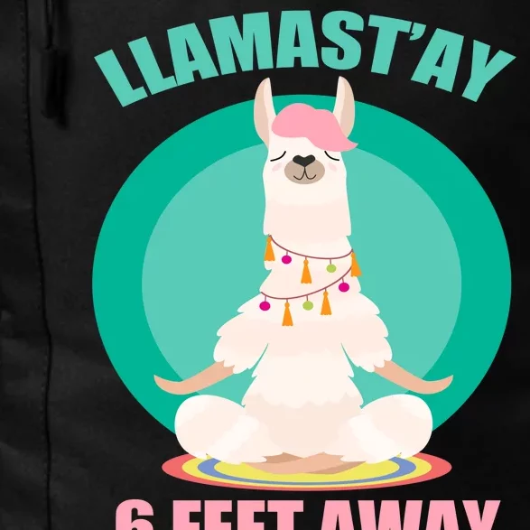 Llamast'ay 6 Feet Away Funny Social Distancing Daily Commute Backpack