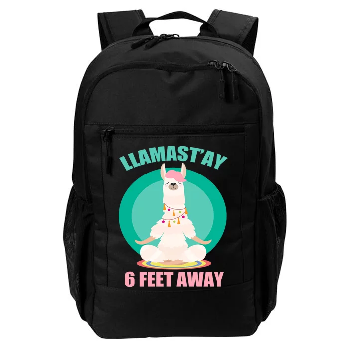 Llamast'ay 6 Feet Away Funny Social Distancing Daily Commute Backpack