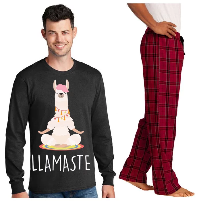 Llamaste Funny Lama Long Sleeve Pajama Set