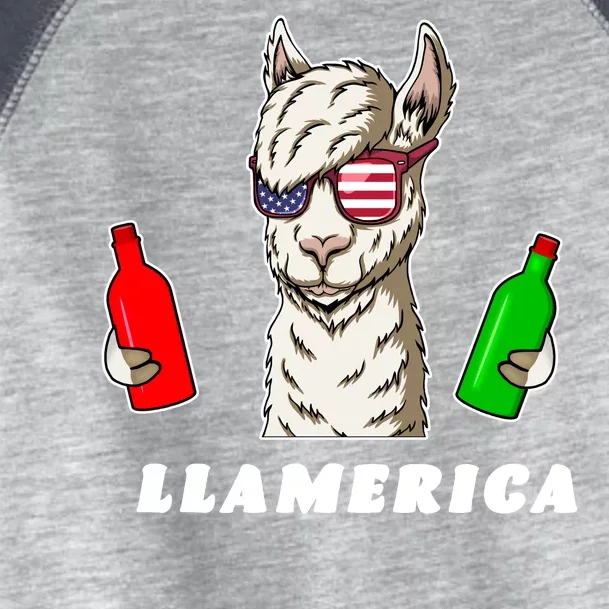 Llamerica Funny USA Toddler Fine Jersey T-Shirt