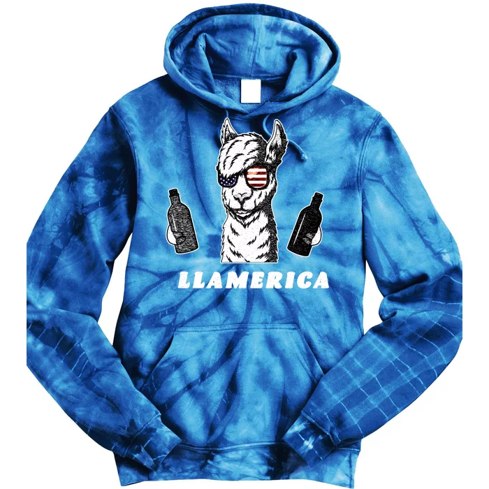 Llamerica Vintage Tie Dye Hoodie