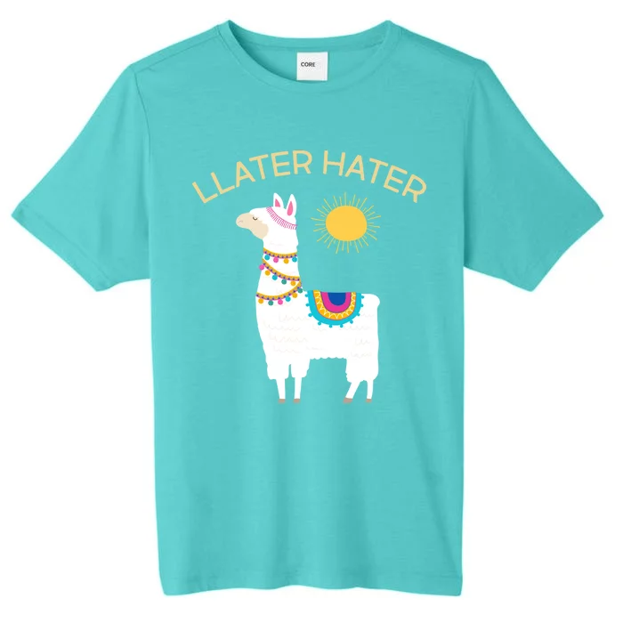 Llater Hater Llama ChromaSoft Performance T-Shirt