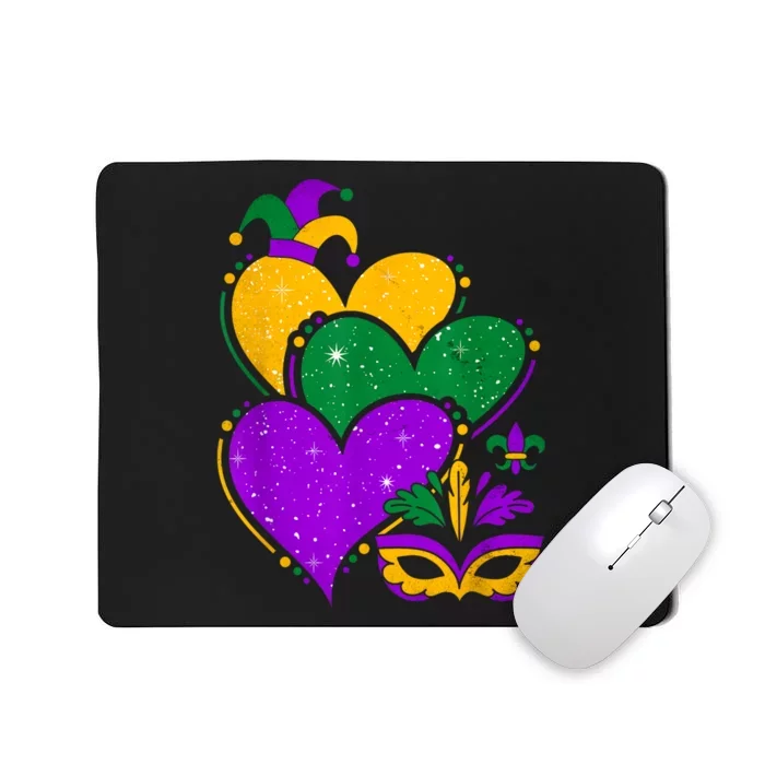 Laissez Les Bon Temps Rouler Happy Mardi Gras Fat Tuesday Mousepad