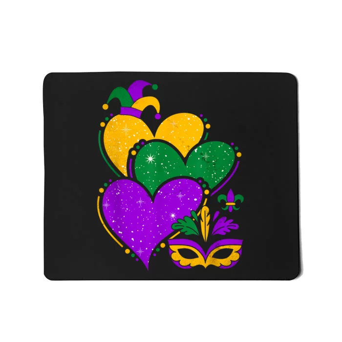 Laissez Les Bon Temps Rouler Happy Mardi Gras Fat Tuesday Mousepad