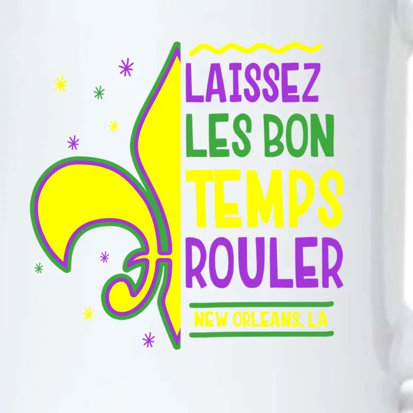 Laissez Les Bon Temps Rouler Let The Good Times Roll Black Color Changing Mug