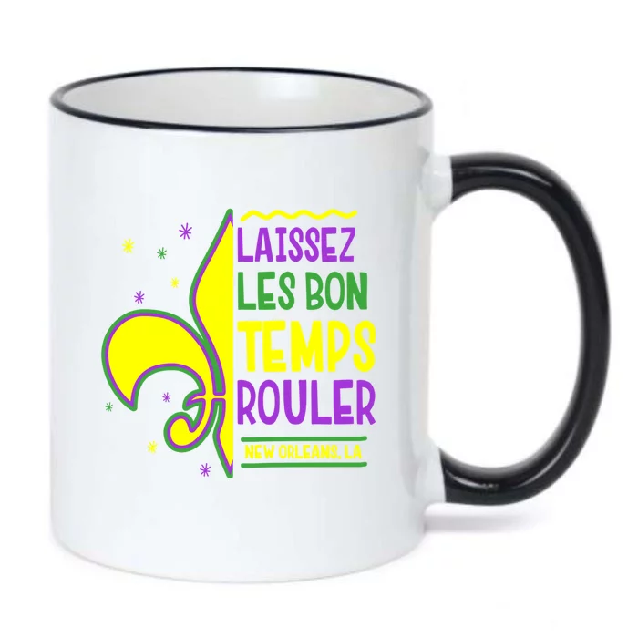 Laissez Les Bon Temps Rouler Let The Good Times Roll Black Color Changing Mug