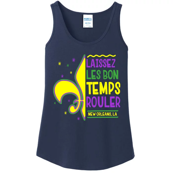 Laissez Les Bon Temps Rouler Let The Good Times Roll Ladies Essential Tank