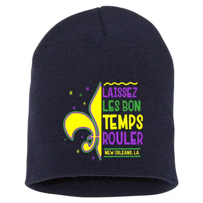 Laissez Les Bon Temps Rouler Let The Good Times Roll Short Acrylic Beanie