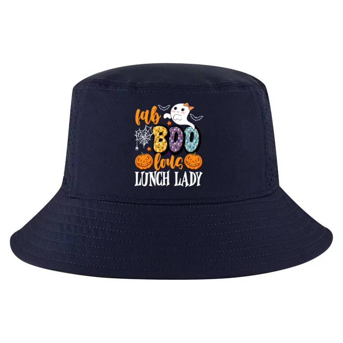 Lunch Lady Boo Halloween Festive Cute Cool Comfort Performance Bucket Hat