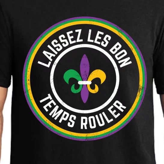 Laissez Les Bon Temps Rouler Mardi Gras Cool Gift Pajama Set