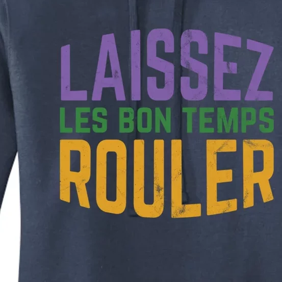 Laissez Les Bon Temps Rouler Mardi Gras Gift Women's Pullover Hoodie