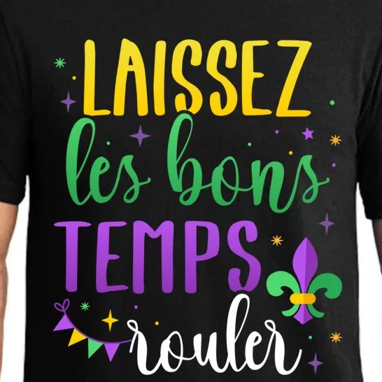 Laissez Les Bons Temps Rouler For Mardi Gras Party Gift Pajama Set