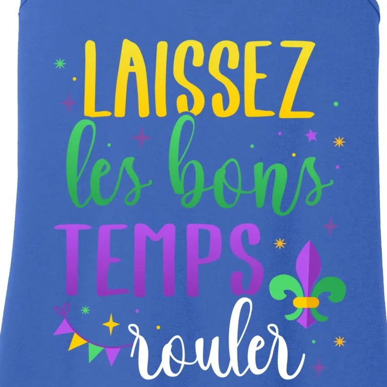 Laissez Les Bons Temps Rouler For Mardi Gras Party Gift Ladies Essential Tank