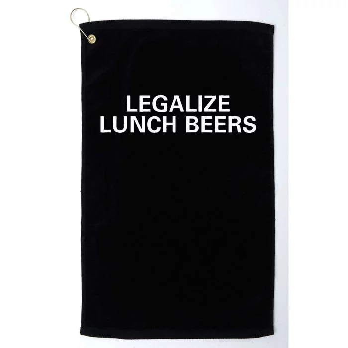 Legalize Lunch Beers Platinum Collection Golf Towel