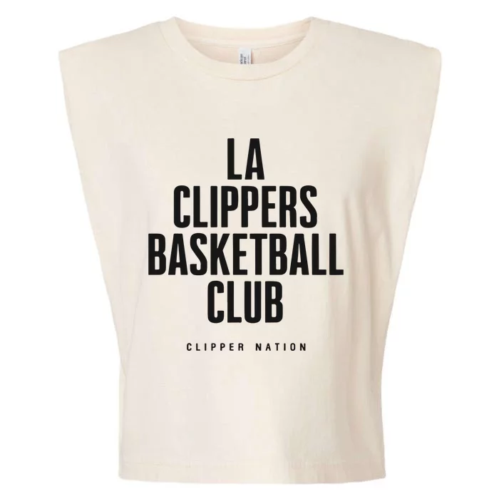 Ladies La Basketball Club Garment-Dyed Women's Muscle Tee