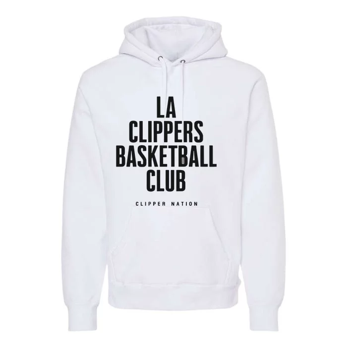 Ladies La Basketball Club Premium Hoodie