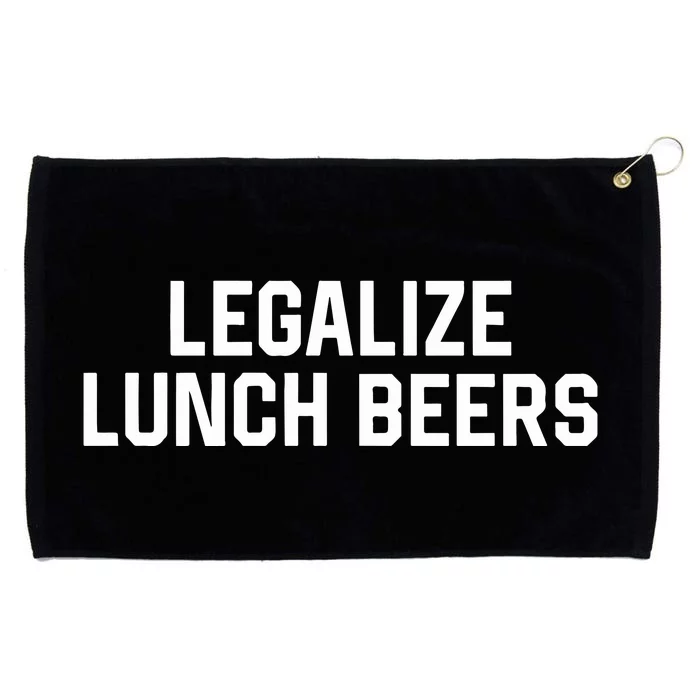 Legalize Lunch Beers Grommeted Golf Towel