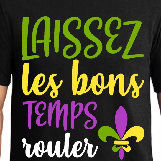 Laissez Les Bon Temps Rouler Mardi Gras Carnival Costume Pajama Set