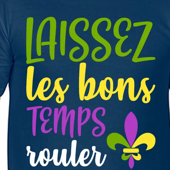 Laissez Les Bon Temps Rouler Mardi Gras Carnival Costume Comfort Colors T-Shirt