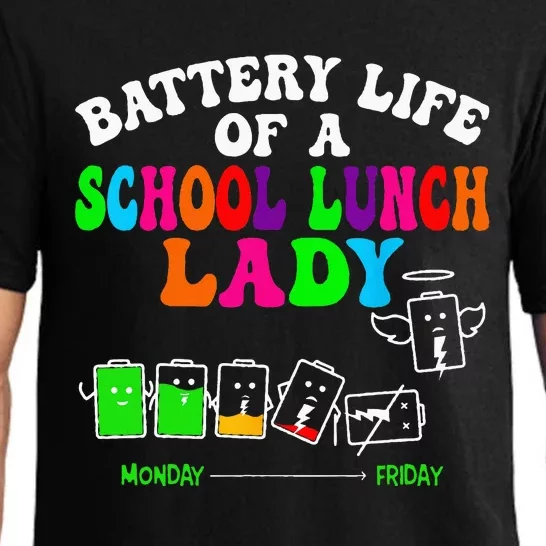 Lunch Lady Battery Cafeteria Food Preparation Assistant Pajama Set