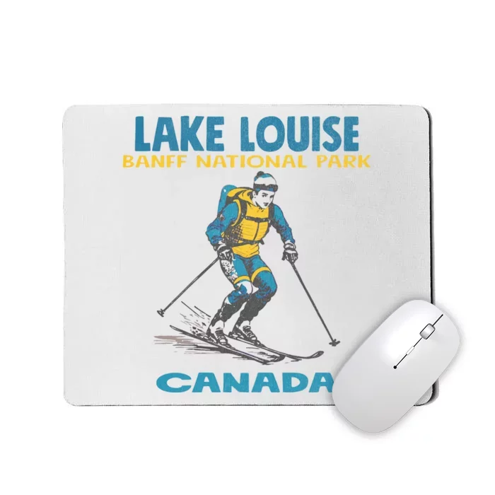 Lake Louise Banff National Park Alberta Canada. Mousepad