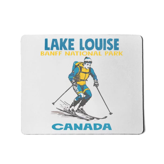 Lake Louise Banff National Park Alberta Canada. Mousepad