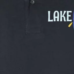 Lake Life Blue Kayak Gift Softstyle Adult Sport Polo