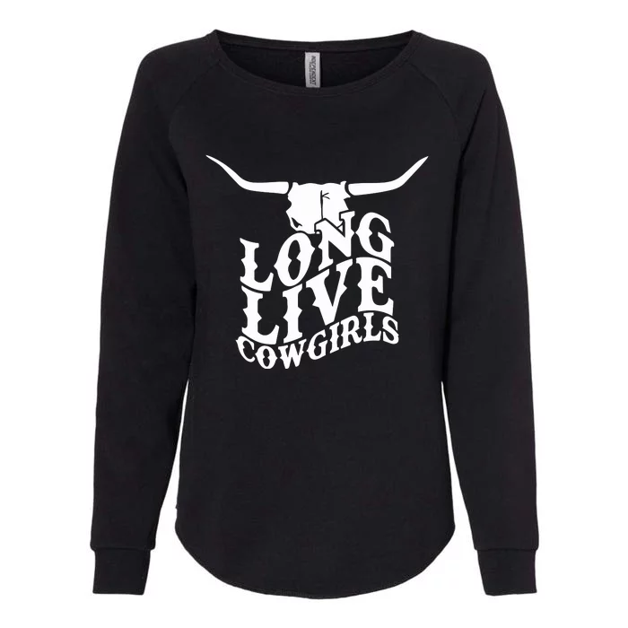 Long Live Cowgirls Womens California Wash Sweatshirt