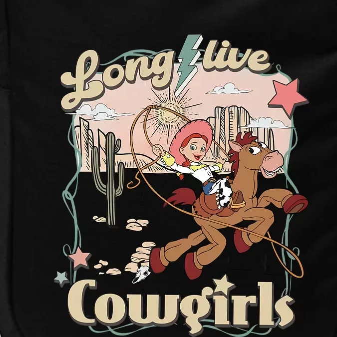 Long Live Cowgirls Funny Cute Western Girl Impact Tech Backpack