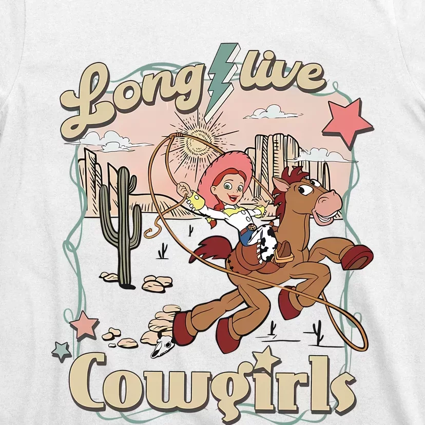 Long Live Cowgirls Funny Cute Western Girl T-Shirt