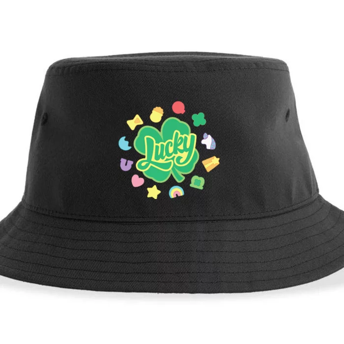 Lucky Luck Charm Charmer St. PatrickS Day Children Sustainable Bucket Hat