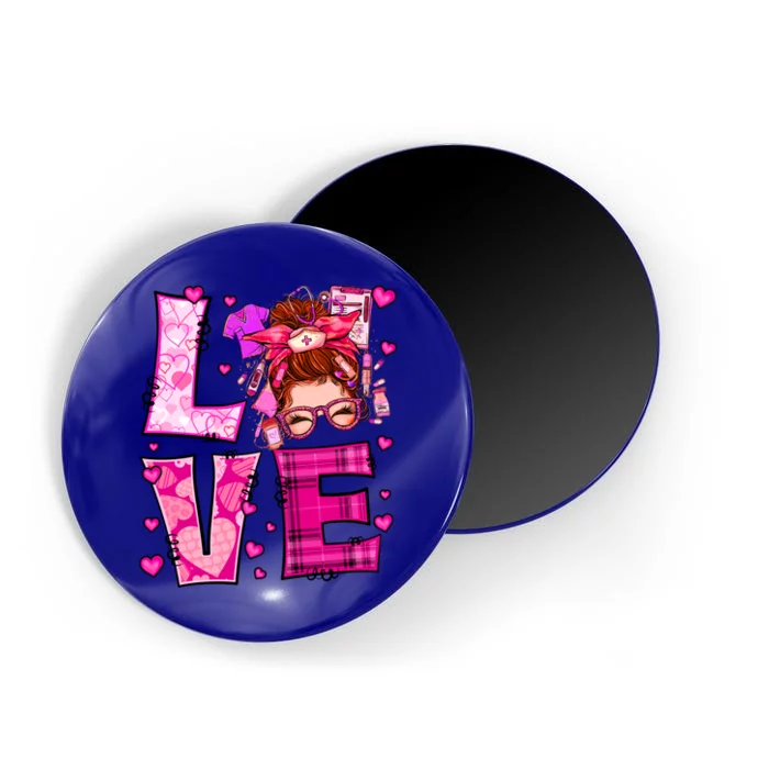 Love Lvn Cna Mds Life Nurse Funny Valentines Day Gift Magnet