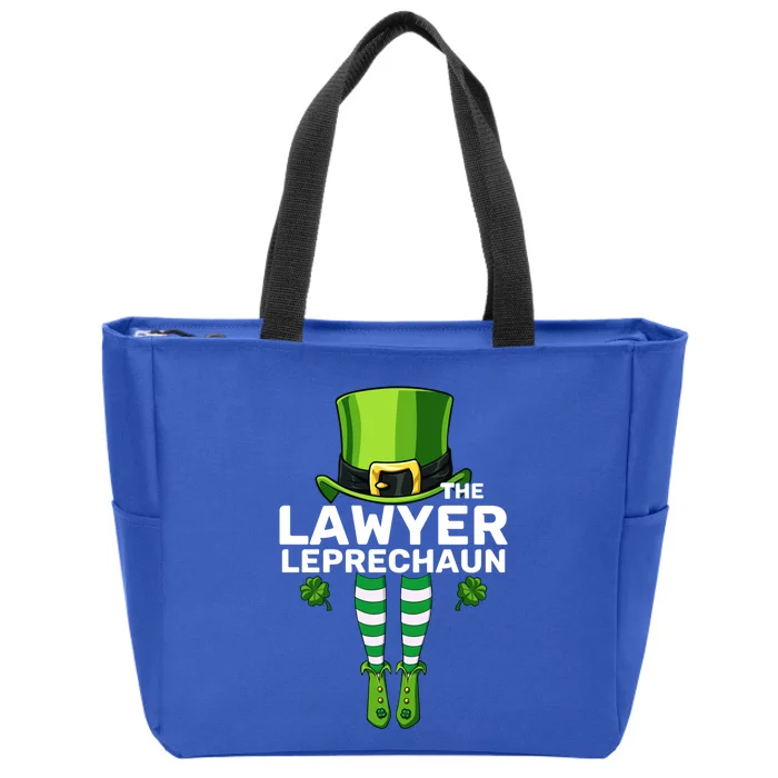 Lawyer Leprechaun Costume Gift Matching Family Gift Zip Tote Bag