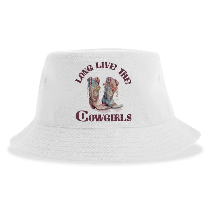 Long Live Cowgirls Sustainable Bucket Hat