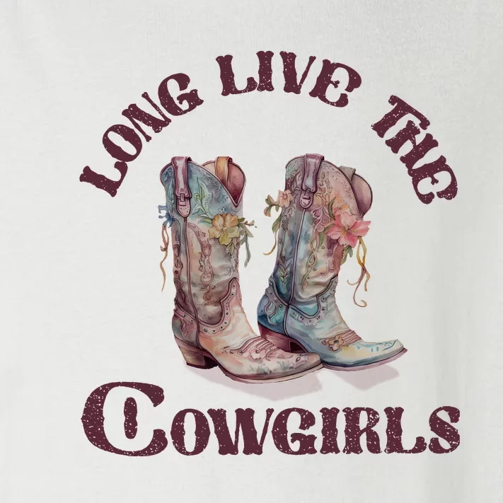 Long Live Cowgirls Toddler Long Sleeve Shirt