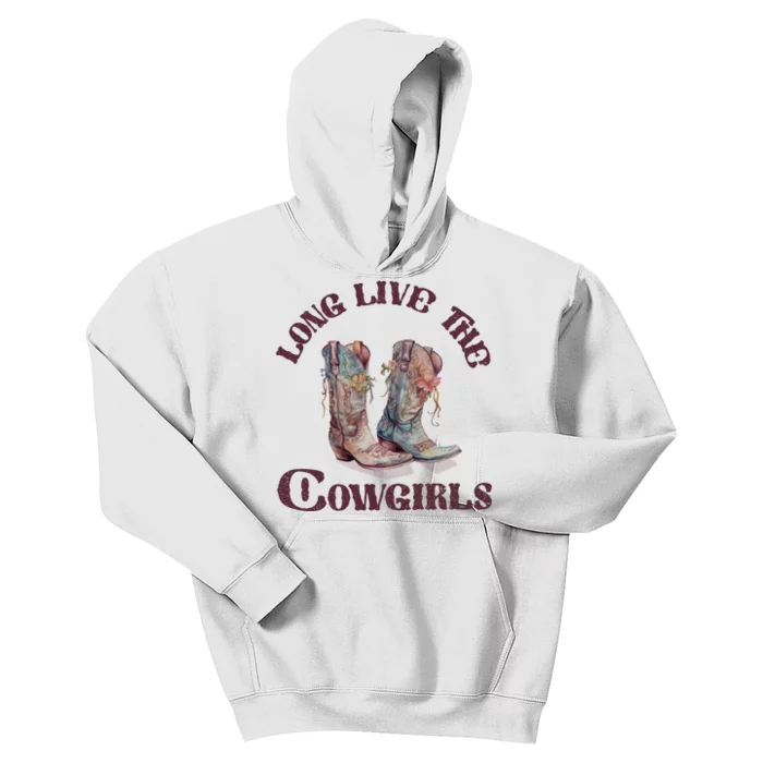 Long Live Cowgirls Kids Hoodie