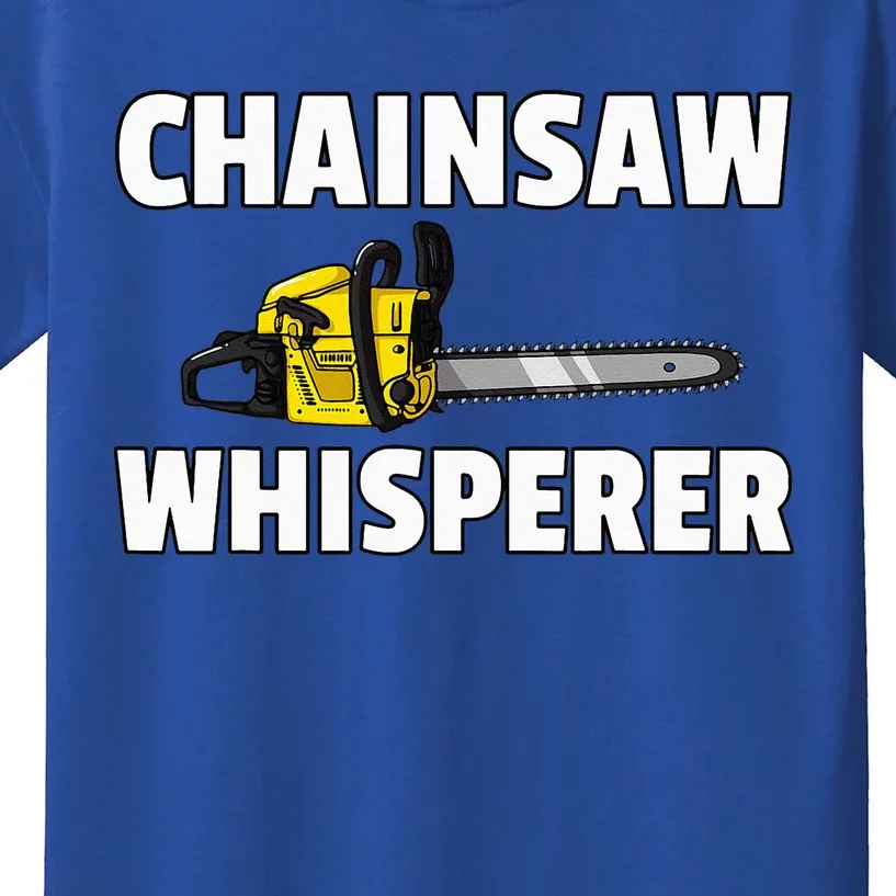 Lumberjack Logger Chainsaw Arborist Kids T-Shirt