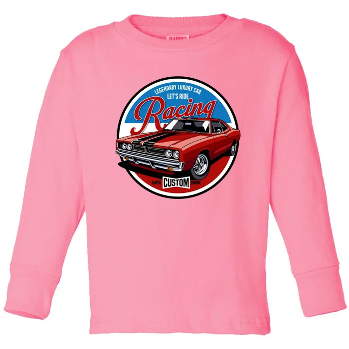 Legendary Luxury Car Toddler Long Sleeve Shirt