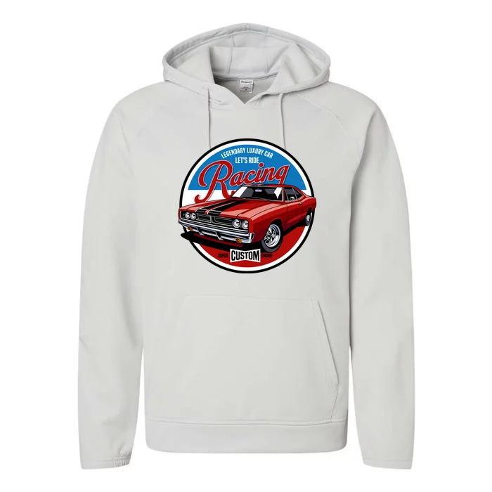 Legendary Luxury Car Performance Fleece Hoodie