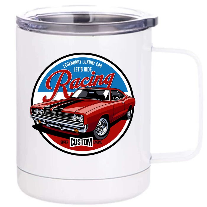 Legendary Luxury Car Front & Back 12oz Stainless Steel Tumbler Cup