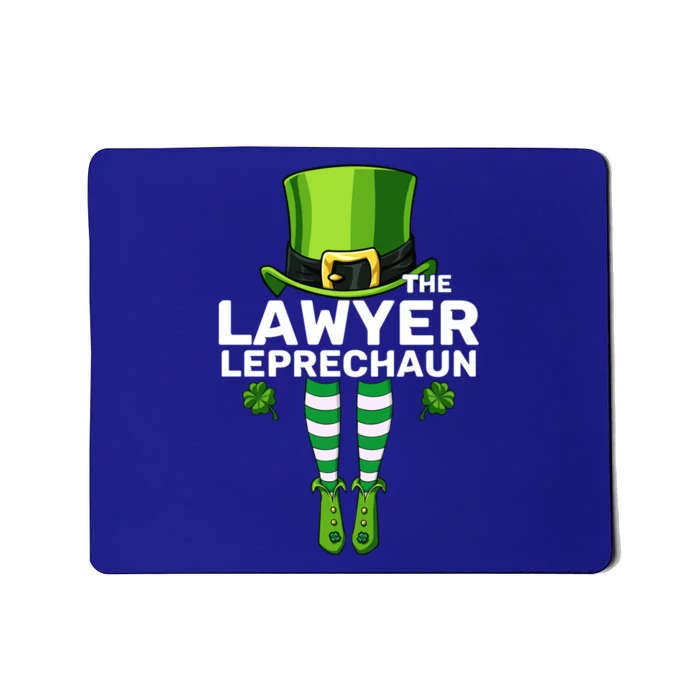 Lawyer Leprechaun Costume Gift Matching Family Gift Mousepad