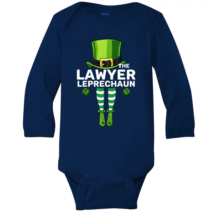 Lawyer Leprechaun Costume Gift Matching Family Gift Baby Long Sleeve Bodysuit