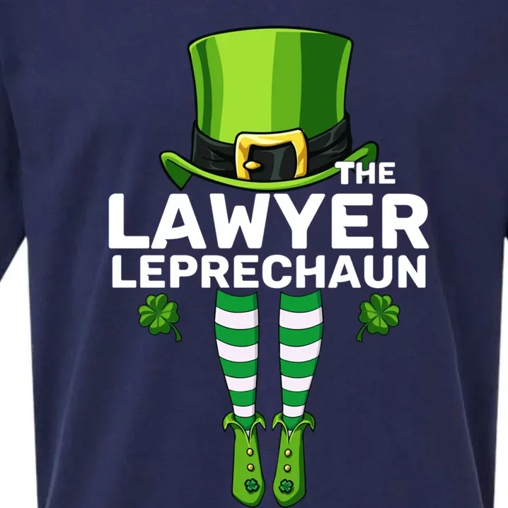 Lawyer Leprechaun Costume Gift Matching Family Gift Sueded Cloud Jersey T-Shirt