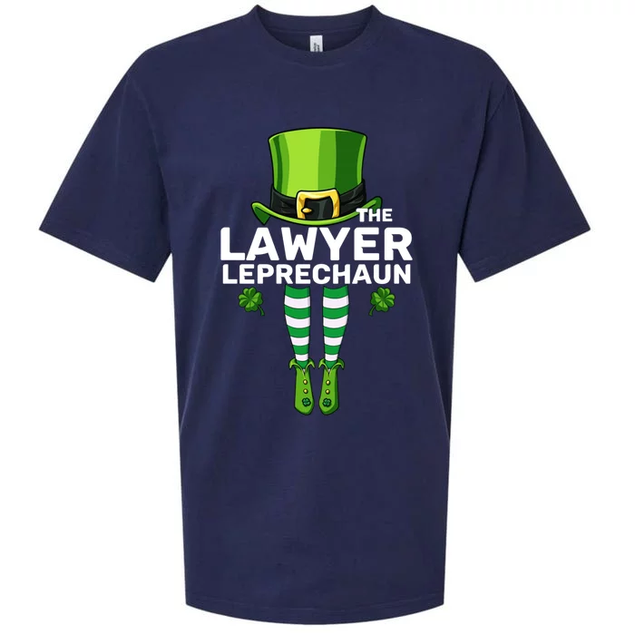 Lawyer Leprechaun Costume Gift Matching Family Gift Sueded Cloud Jersey T-Shirt