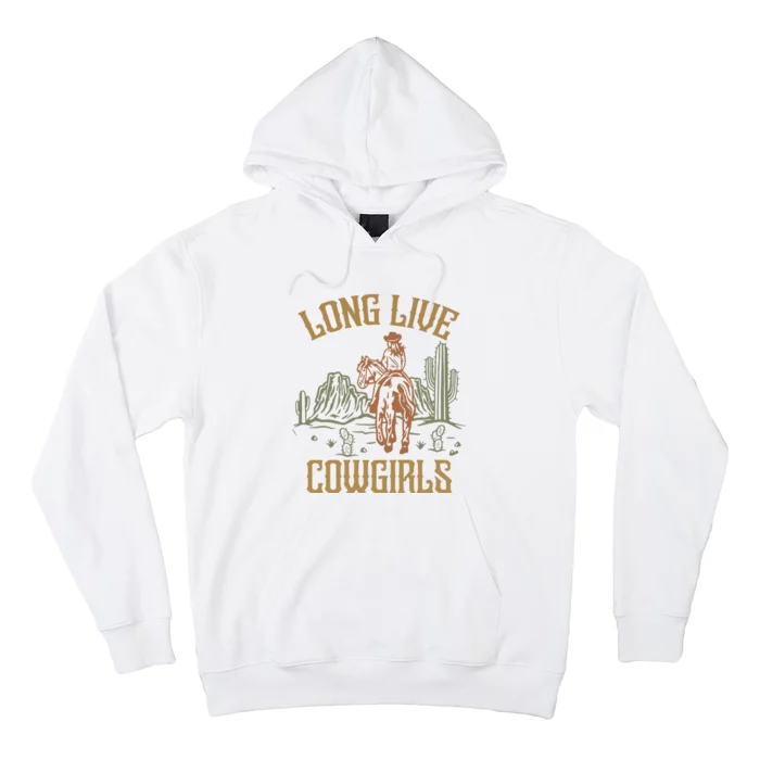 Long Live Cowgirls Oversized Vintage Hoodie